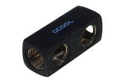 Alphacool - 5-vägs Manifold - G¼ - Svart