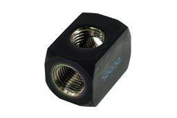 Alphacool - T-adapter - G¼" - Svart